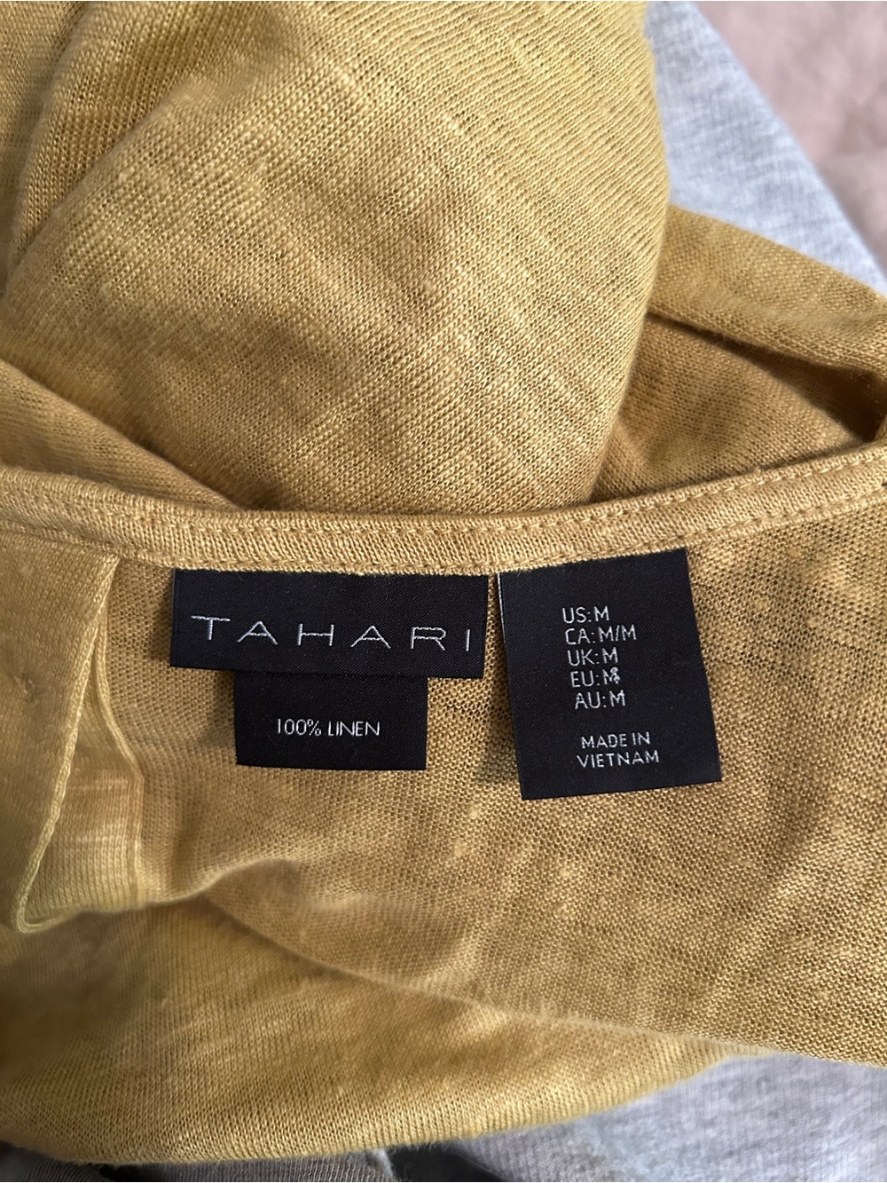 100% linen top - Picture 5 of 5